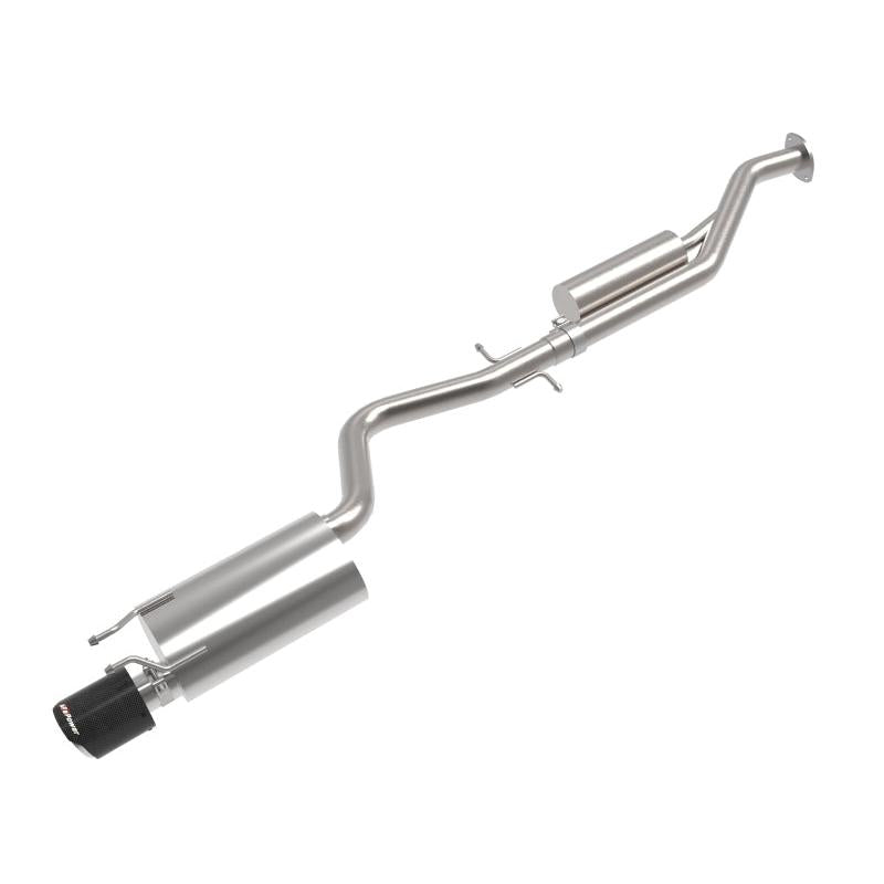 aFe Lexus IS300 01-05 L6-3.0L Takeda Cat-Back Exhaust System- Carbon Fiber Tip-SR1 Performance