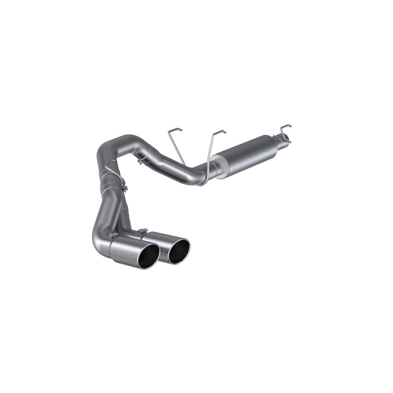 MBRP 14-16 Ram 2500/3500 6.4L 4in 409 SS Single Side Dual Outlet Cat Back Exhaust-SR1 Performance