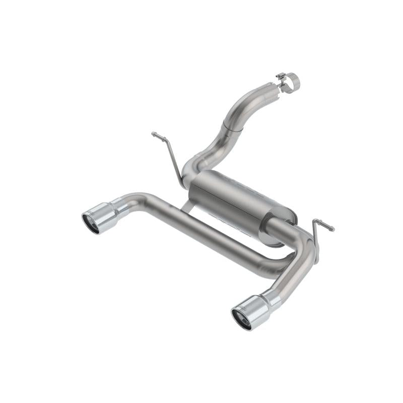 Borla 18-19 Jeep Wrangler JL/JLU 2.0L 4Cyl 2DR/4DR Axle Back Exhaust ATAK w/ 3.5in Tips-SR1 Performance