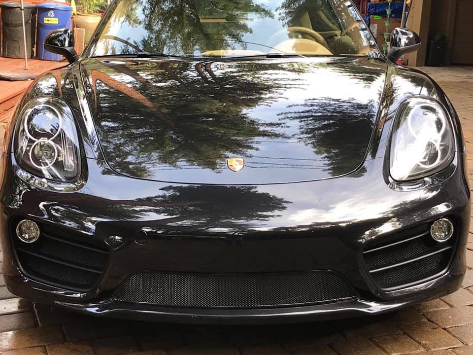 Porsche 981 2013-2016 Cayman Center Radiator Grille