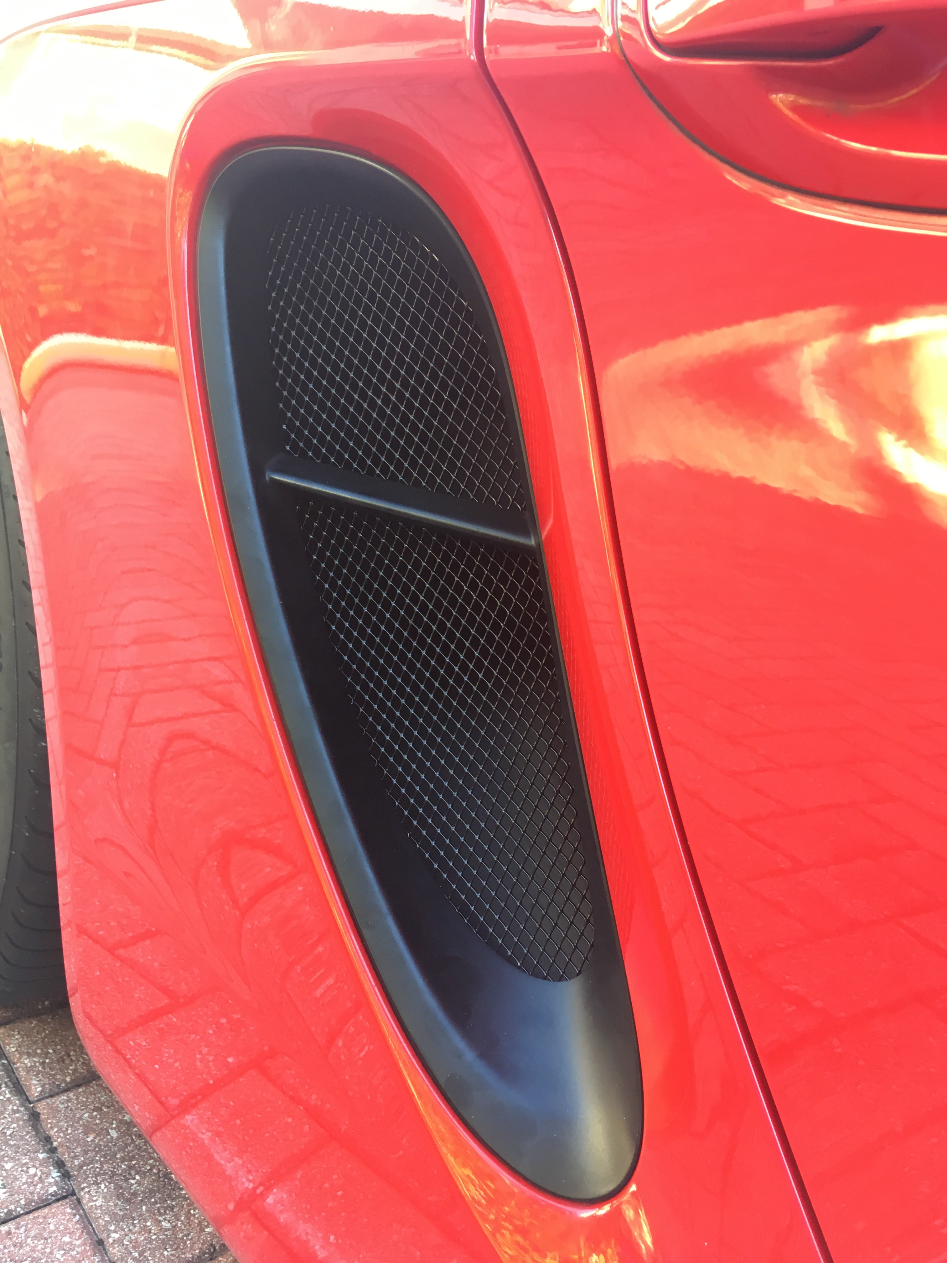 Porsche 981 2013-2016 Cayman Front Radiator and Side Intake Grilles