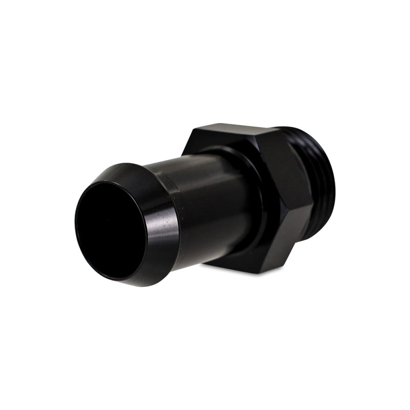 Mishimoto -10 ORB to 3/4in Hose Barb Aluminum Fitting - Black-SR1 Performance