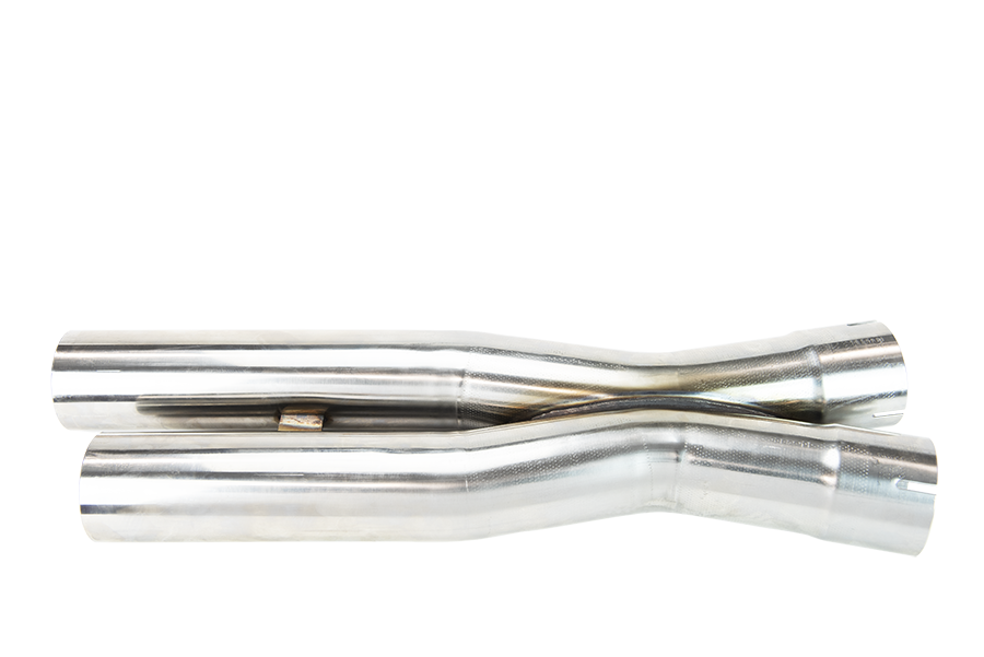 3" SS Competition Only X-Pipe. 2014-2019 Corvette. Connects to OEM.