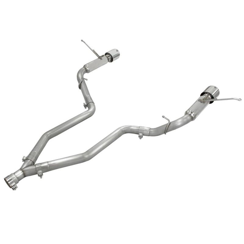 aFe MACHForce XP 14+ Jeep Grand Cherokee V6 3.0L (td) 2.5in DPF-Back 409SS Exhaust w/Resonators-SR1 Performance