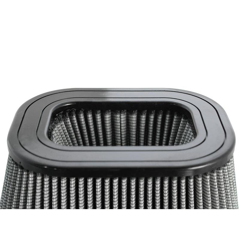 aFe MagnumFLOW Pro DRY S Universal Air Filter 7.13in F x (8.70x 10.60)in B x (6.50x8.60)in T x 5in H-SR1 Performance