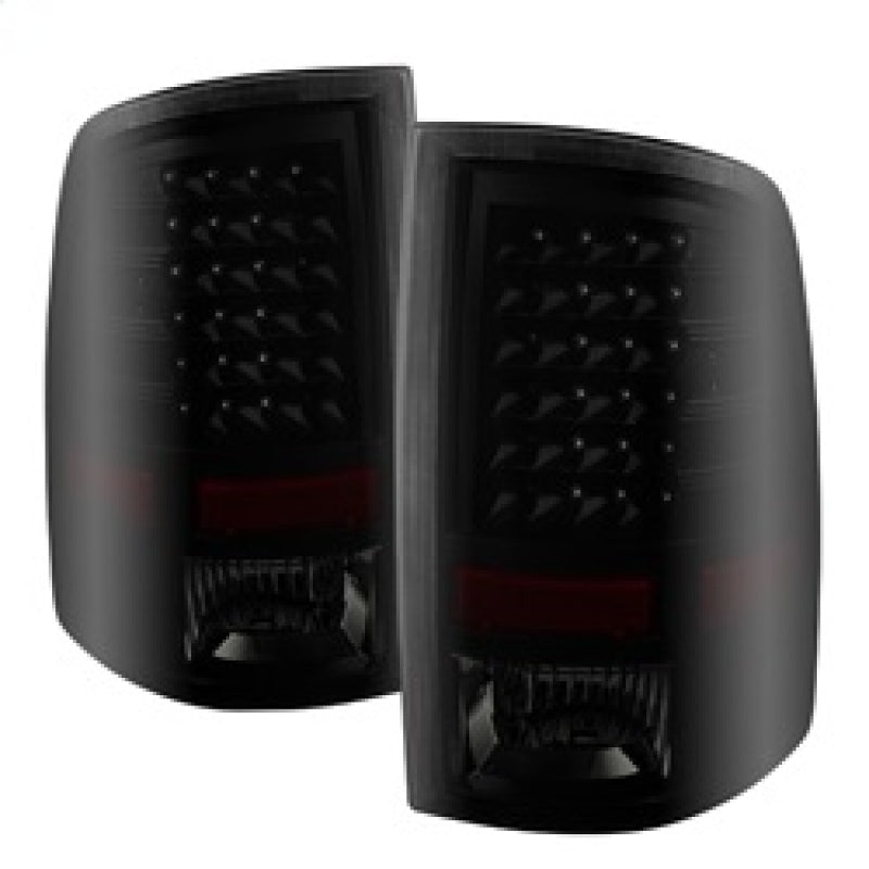 Xtune Dodge Ram 1500 09-14 LED Tail Lights Incandescent Model Only Black Smoke ALT-JH-DR09-LED-BKSM-SR1 Performance