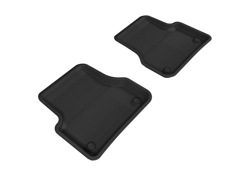 3D MAXpider 2012-2018 Audi A6/A7/S6/S7/RS7 Kagu 2nd Row Floormats - Gray-SR1 Performance
