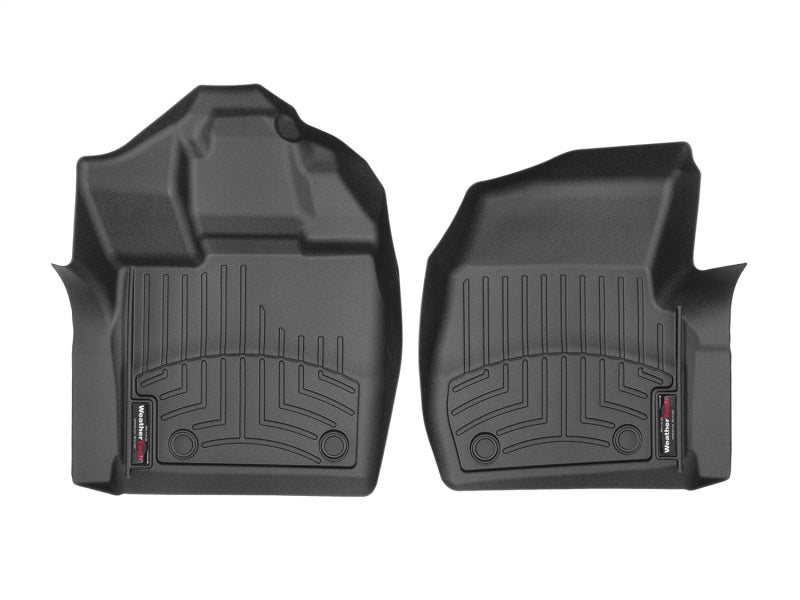 WeatherTech FloorLiner DigitalFit for Ford F-150 2016+ Regular Cab with Vinyl Floors, Front, Black – Part #449521V