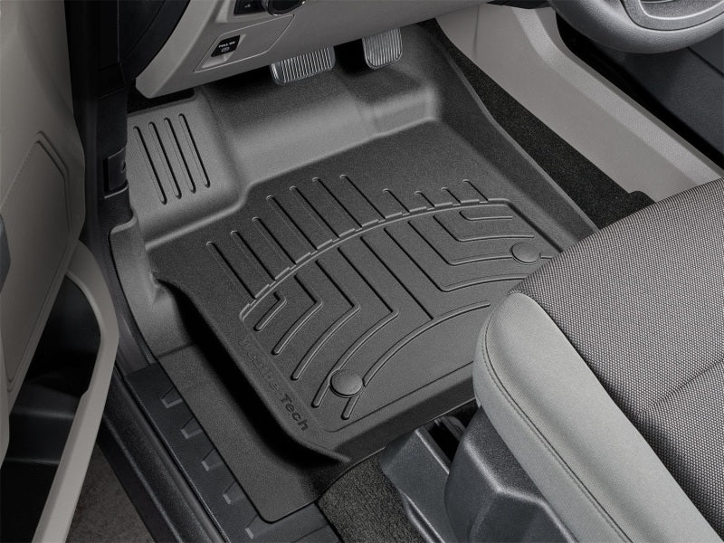 WeatherTech 2015+ Ford F-150 Front FloorLiner HP in Black - Custom Fit All-Weather Protection