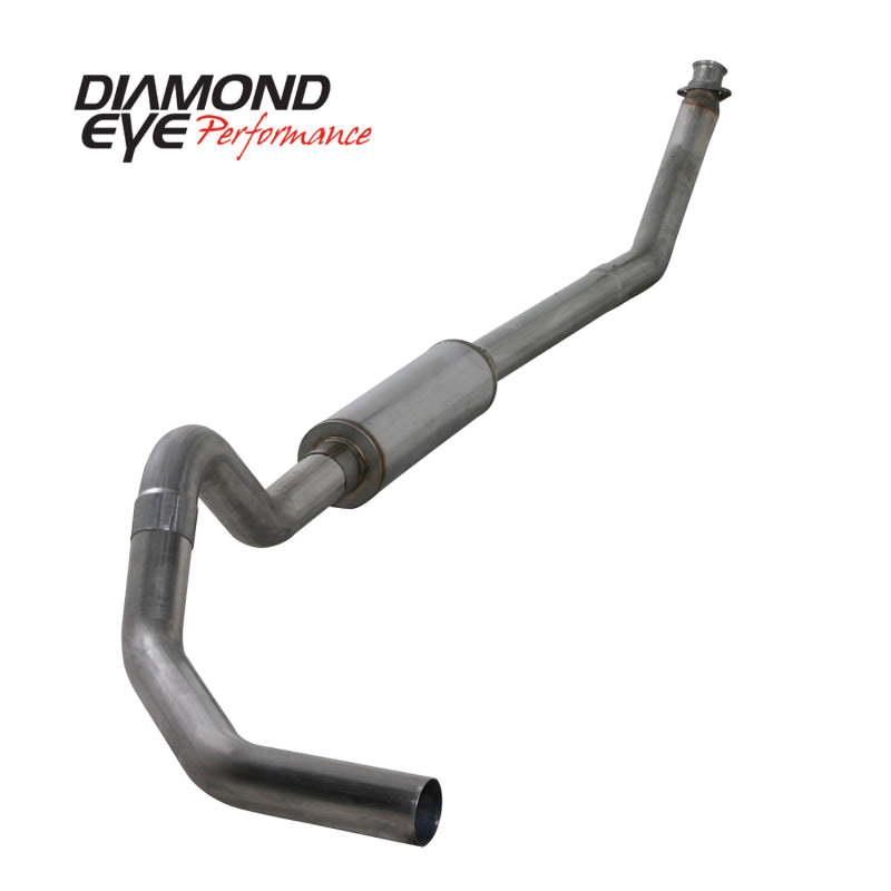 Diamond Eye KIT 4in TB SGL SS: 98.5-02 DODGE CUMMINS 5.9L-SR1 Performance