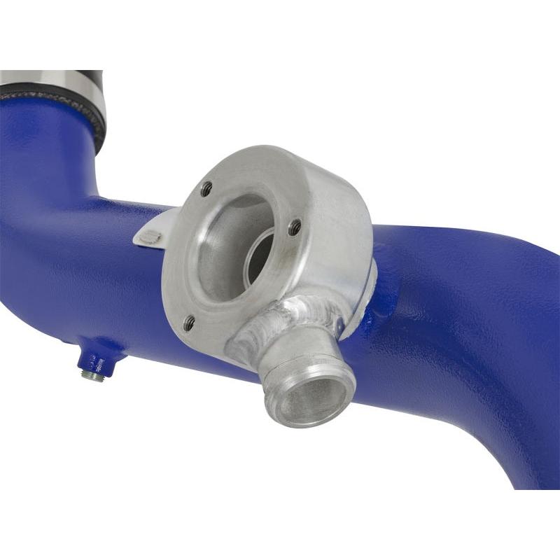 aFe Bladerunner Intercoolers Tube - Blue Hot/Cold Side 15-16 Ford Mustang EcoBoost L4-2.3L (t)-SR1 Performance