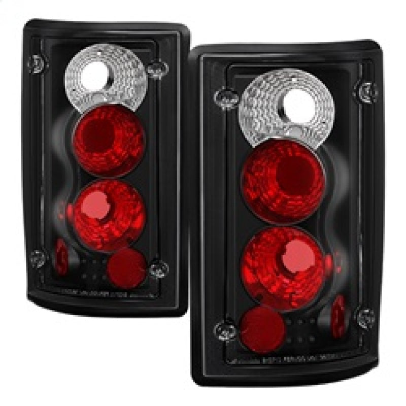 Spyder Ford Excursion 00-06/Econoline 150/250/350/450/550 95-06 Euro Tail Lights Blk ALT-YD-FEC00-BK-SR1 Performance