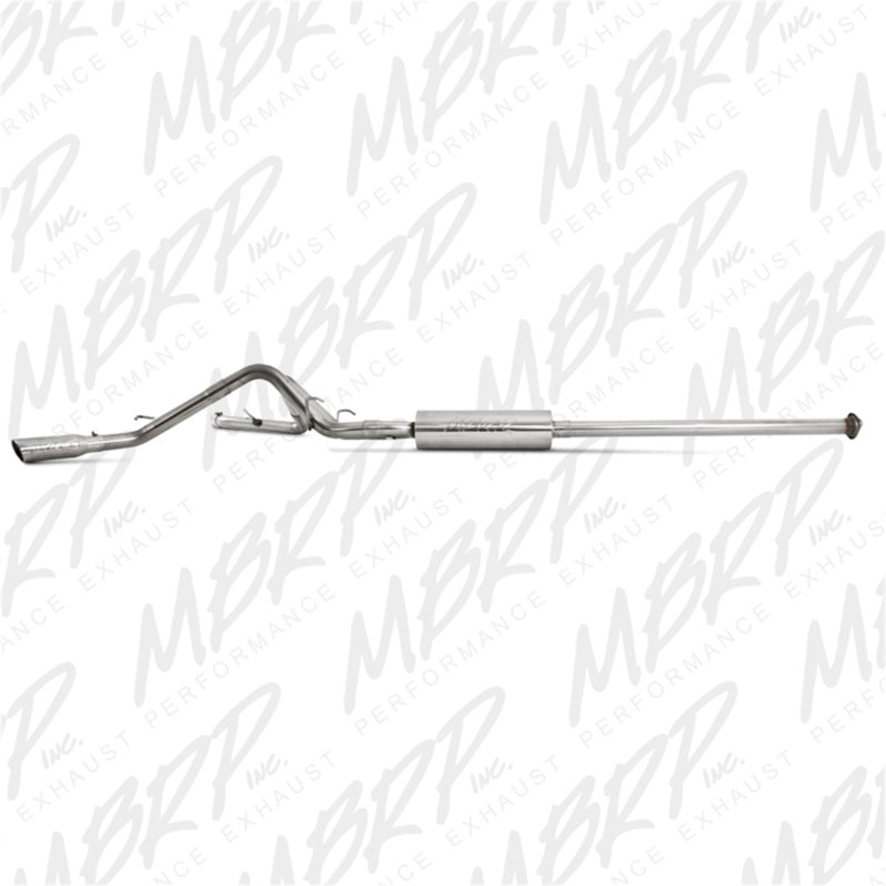 MBRP 05-13 Toyota Tacoma 4.0L EC/CC Dual Split Side T409 Cat Back Exhaust-SR1 Performance