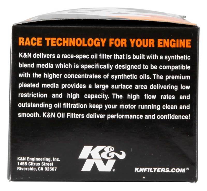K&N BMW 3.063in OD x 2.156in H Oil Filter-SR1 Performance