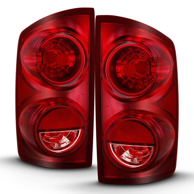 ANZO 2007-2009 Dodge Ram 1500 Tail Light Red Lens (OE)-SR1 Performance