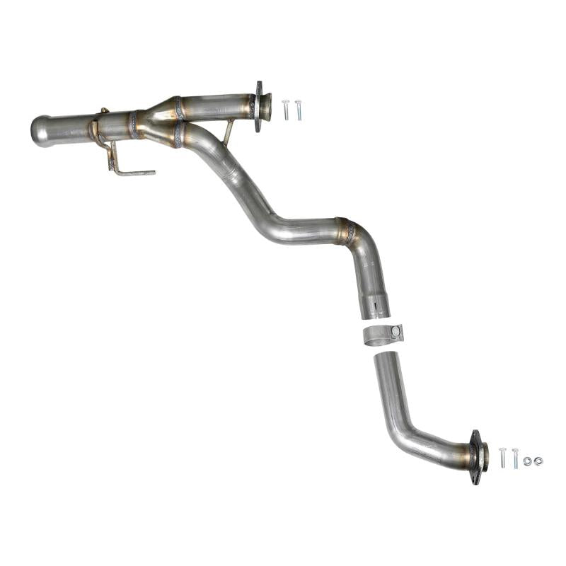 aFe POWER Twisted Steel Y-Pipe 2-1/4in 409 SS Exhaust System 2018 Jeep Wrangler (JL) V6-3.6L-SR1 Performance