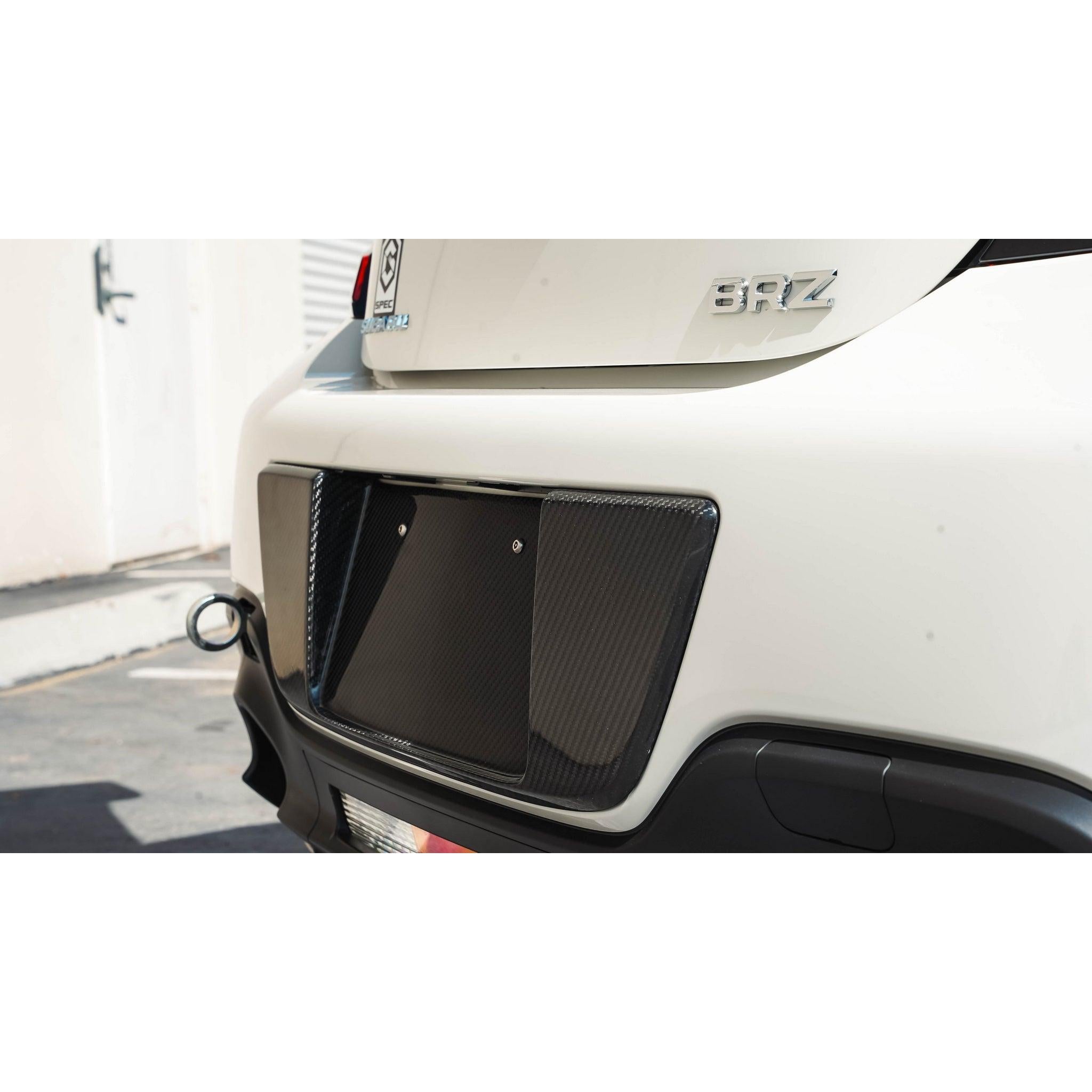 Toyota GR86/ Subaru BRZ Carbon Fiber License Plate Frame 2022-2024