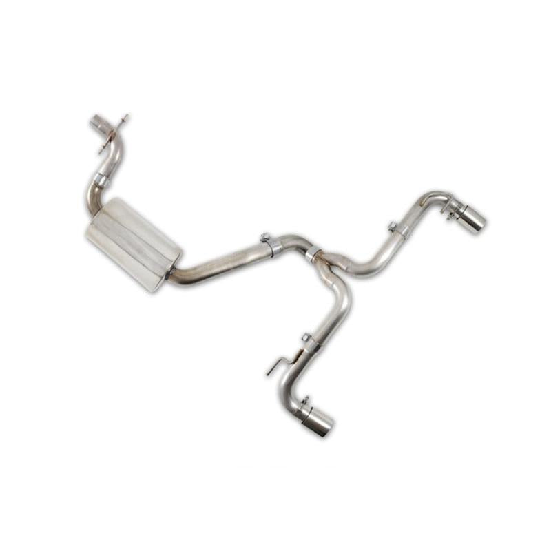 AWE Tuning Mk6 GTI Performance Catback - Chrome Silver Round Tips-SR1 Performance