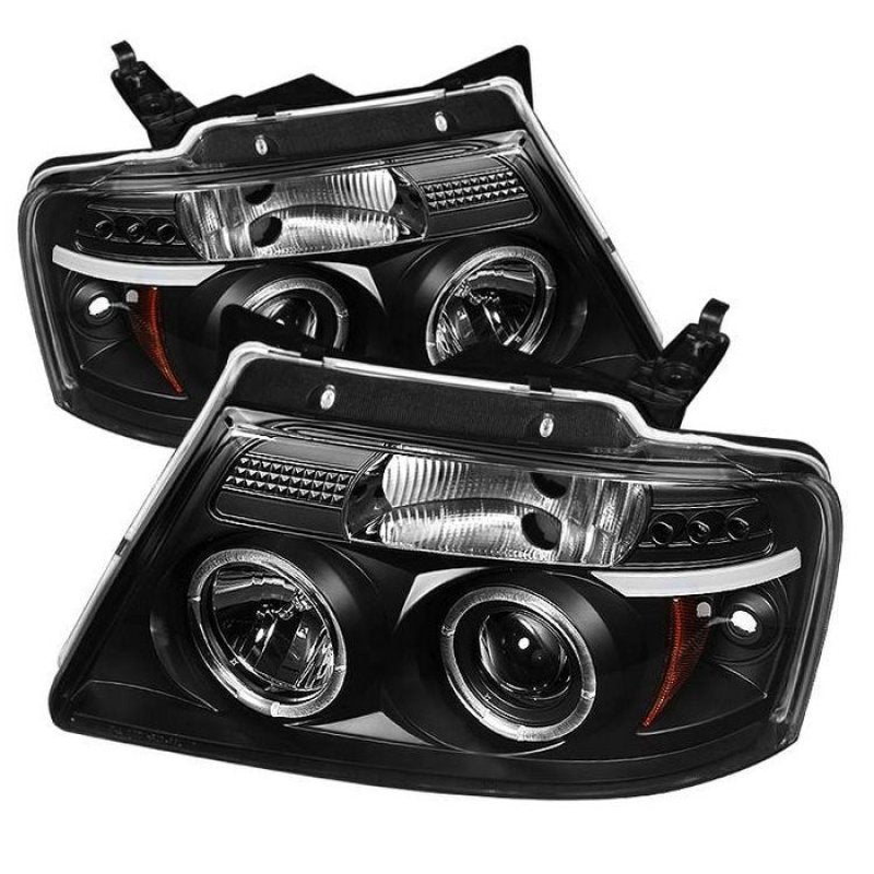 Spyder Ford F150 04-08 Projector Headlights Version 2 LED Halo LED Blk PRO-YD-FF15004-HL-G2-BK-SR1 Performance