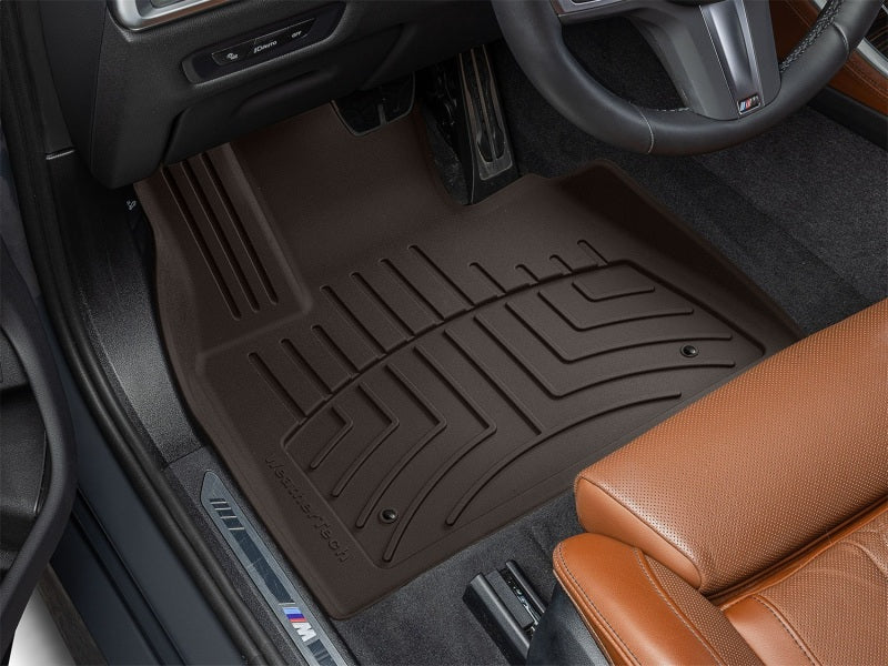 WeatherTech 21-24 BMW Alpina XB7 Front FloorLiner HP in Cocoa – Custom Fit All-Weather Protection