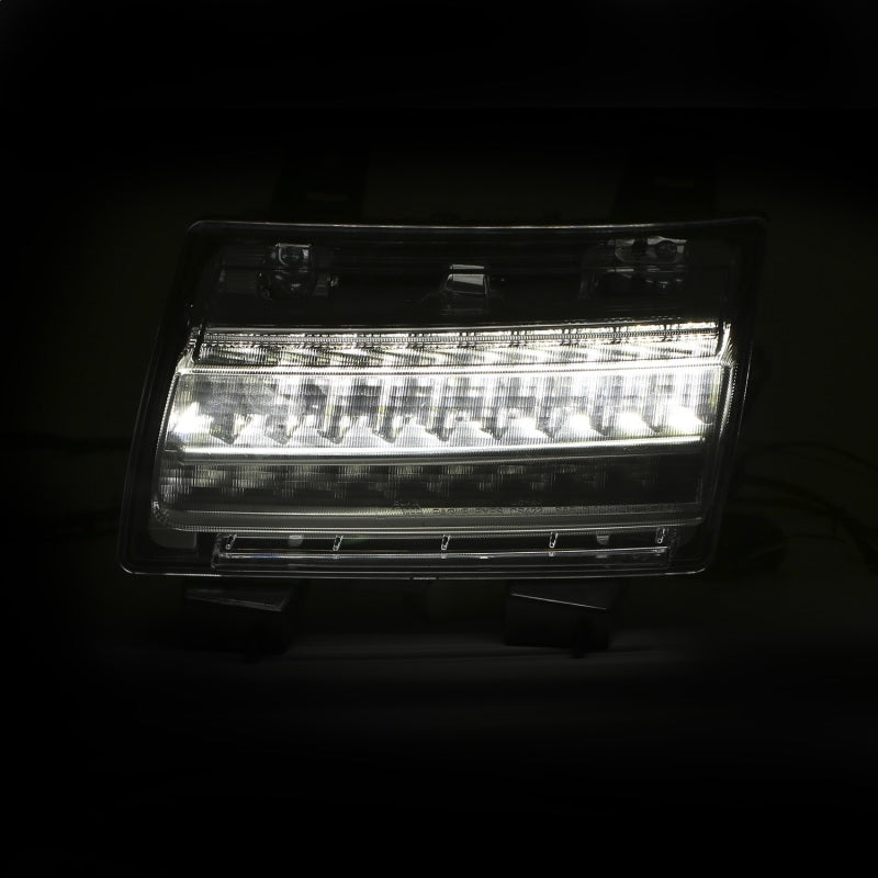 ANZO 18-19 Jeep Wrangler JL LED Chrome Clear w/ Sequential Signal-SR1 Performance