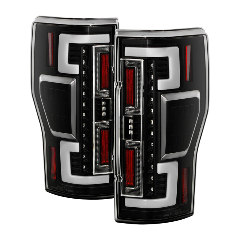 Spyder Apex 20-21 Ford F250 SD (LED Model Only) LED Tail Lights - Black (ALT-YD-FS20LEDBS-LED-BK)-SR1 Performance