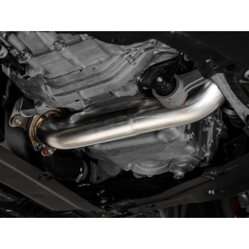 AWE Tuning 2024 Acura Integra Type S DE5 FWD Track Edition Exhaust w/ Triple Diamond Black Tips-SR1 Performance