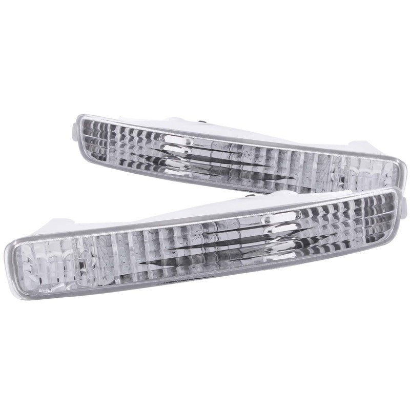 ANZO 1996-1997 Honda Accord Euro Parking Lights Chrome-SR1 Performance