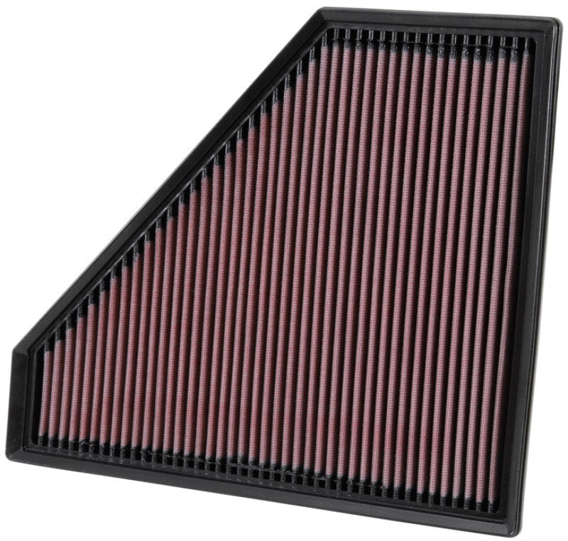 K&N Replacement Panel Air Filter 12.313in OS L x 10.313in OS W x 1.188in H for 13-14 Cadillac ATS-SR1 Performance