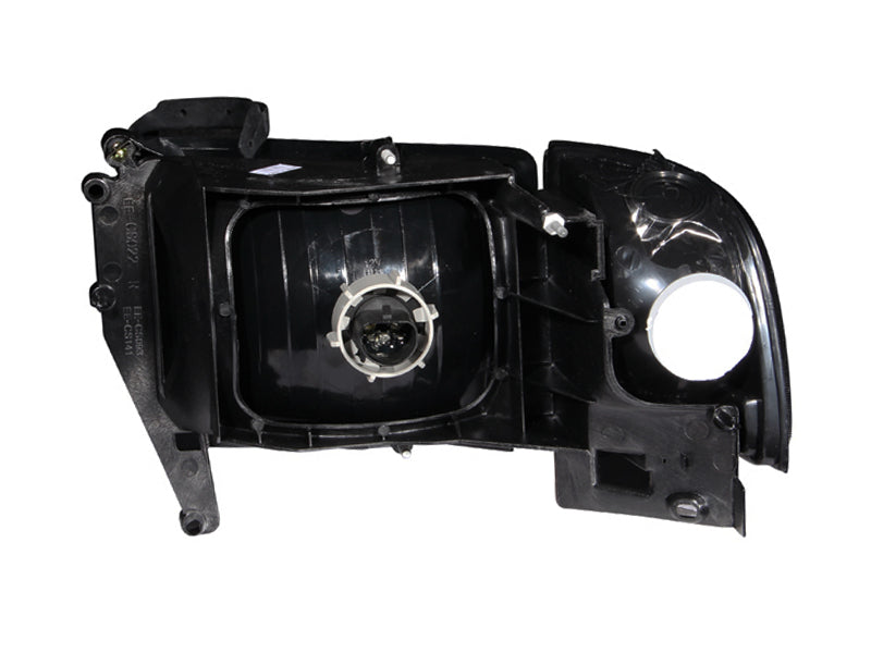 ANZO 1994-2001 Dodge Ram Crystal Headlights Black-SR1 Performance