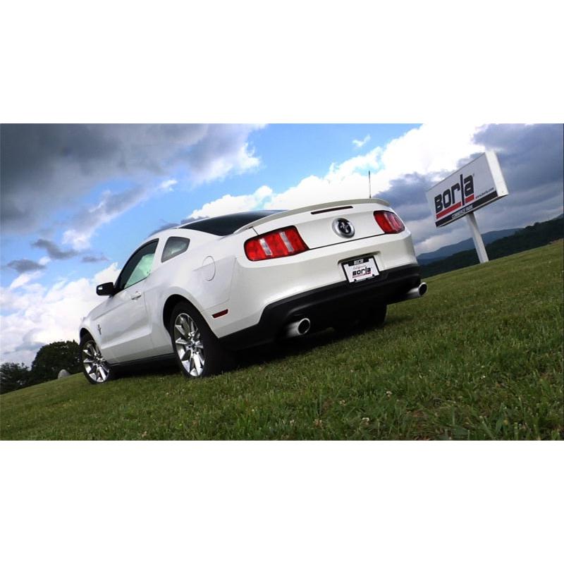 Borla 11-14 Ford Mustang 3.7L 6cyl Aggressive ATAK Exhaust (rear section only)-SR1 Performance