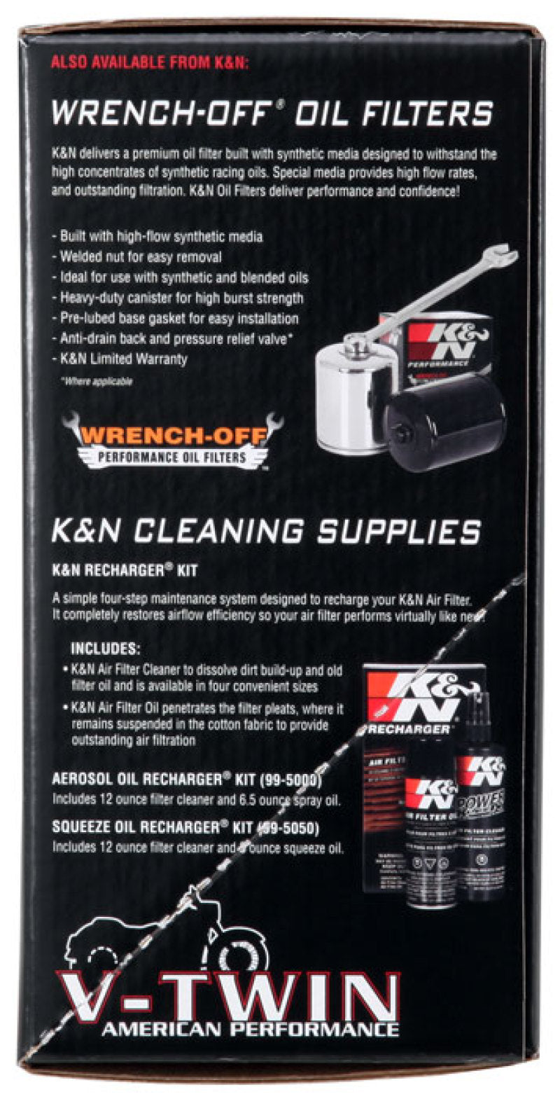 K&N 01-15 Harley-Davidson Touring 96 / 103 / 08-15 Bright Aircharger Performance Intake-SR1 Performance