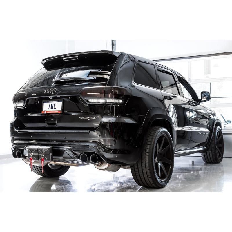 AWE Tuning 2020 Jeep Grand Cherokee SRT/Trackhawk Track Edition Exhaust - Use w/Stock Tips-SR1 Performance