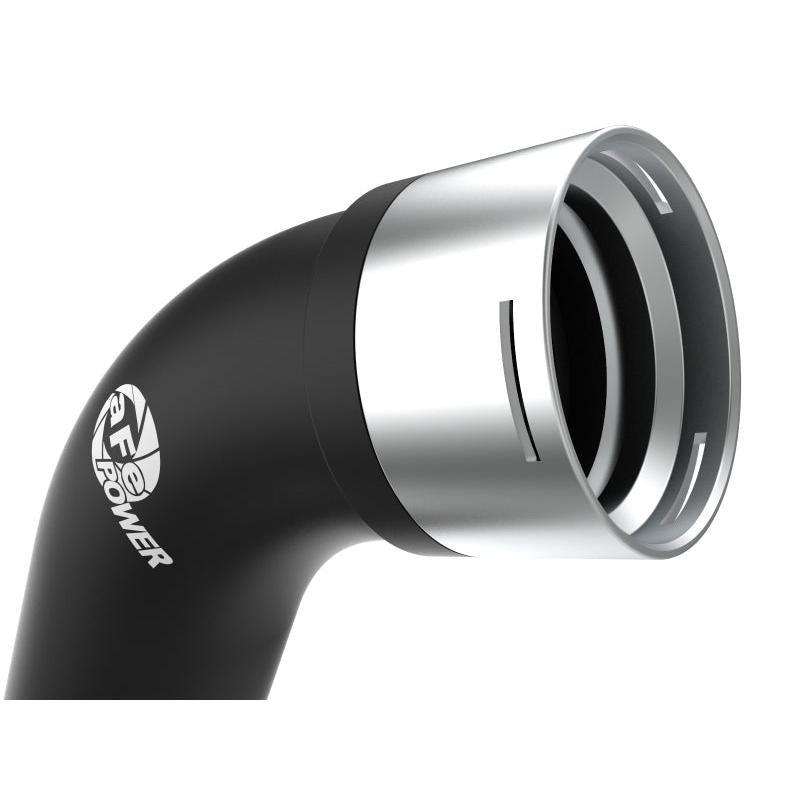 aFe BladeRunner Black 3in Intercooler Hot & Cold Side Pipe Kit 20-21 Jeep Wrangler V6-3.0L (td)-SR1 Performance