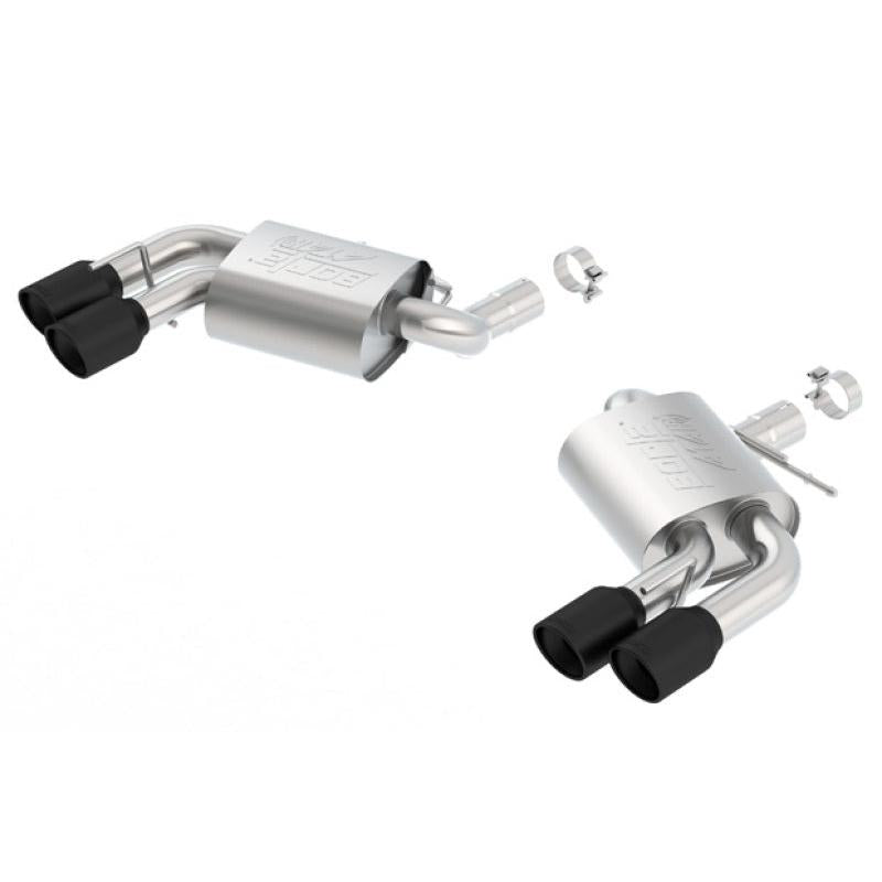 Borla 16-18 Chevy Camaro V8 SS AT/MT ATAK Rear Section Exhaust w/o Dual Mode Valves Ceramic Black-SR1 Performance
