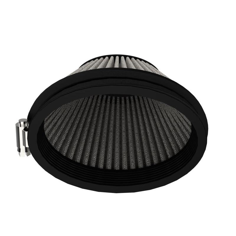 aFe Magnum (3x4-3/4)in Flange ID x (4x5-3/4)in Base x (2-1/2x4-1/4) FLOW Pro DRY S Air Filter (Pair)-SR1 Performance
