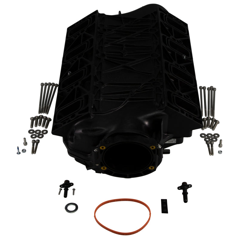 FAST LSXR Manifold 102MM Rect Port - Black-SR1 Performance