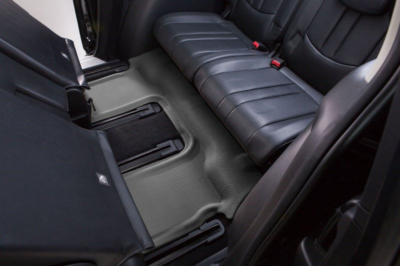 3D MAXpider 2008-2013 Toyota Highlander Kagu 3rd Row Floormats - Gray-SR1 Performance