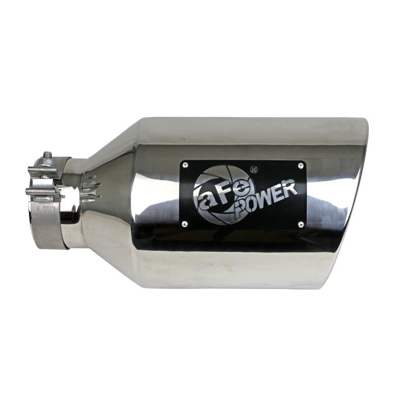aFe Power MACH Force-Xp 304 Stainless Steel Clamp-on Exhaust Tip - Polished-SR1 Performance