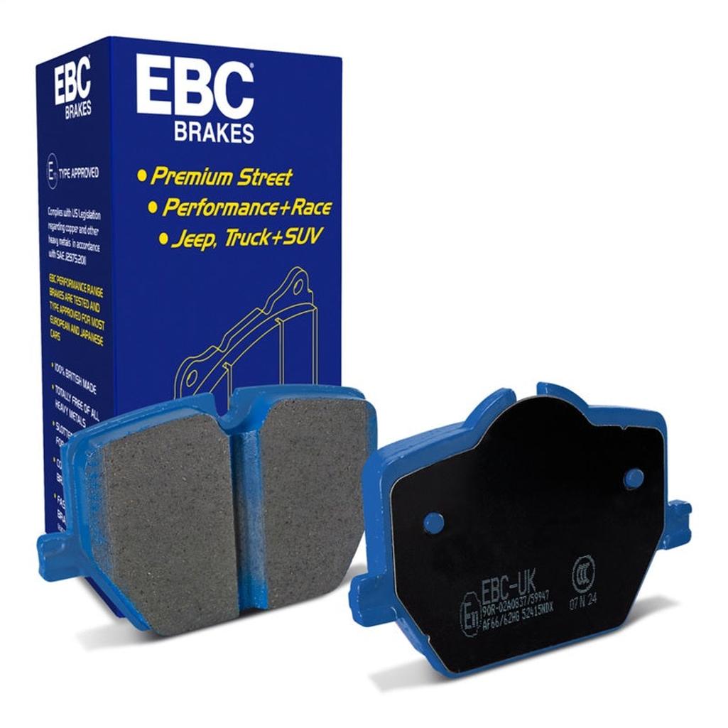 EBC Bluestuff NDX Full Race Front Brake Pads for BMW G20 3-Series and Toyota GR Supra