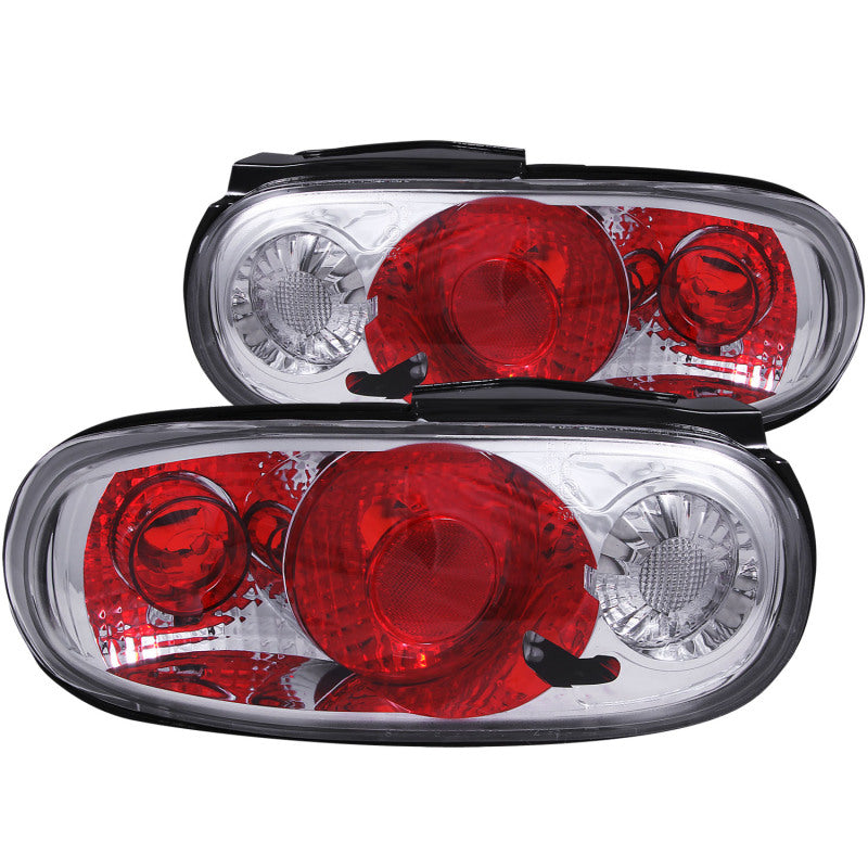 ANZO 1990-1997 Mazda Miata Taillights Chrome-SR1 Performance