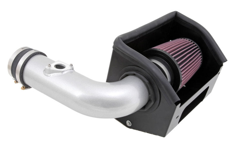 K&N 13 Subaru BRZ 2.0L / 13 Scion FR-S 2.0L Silver 69 Series Typhoon Intake-SR1 Performance