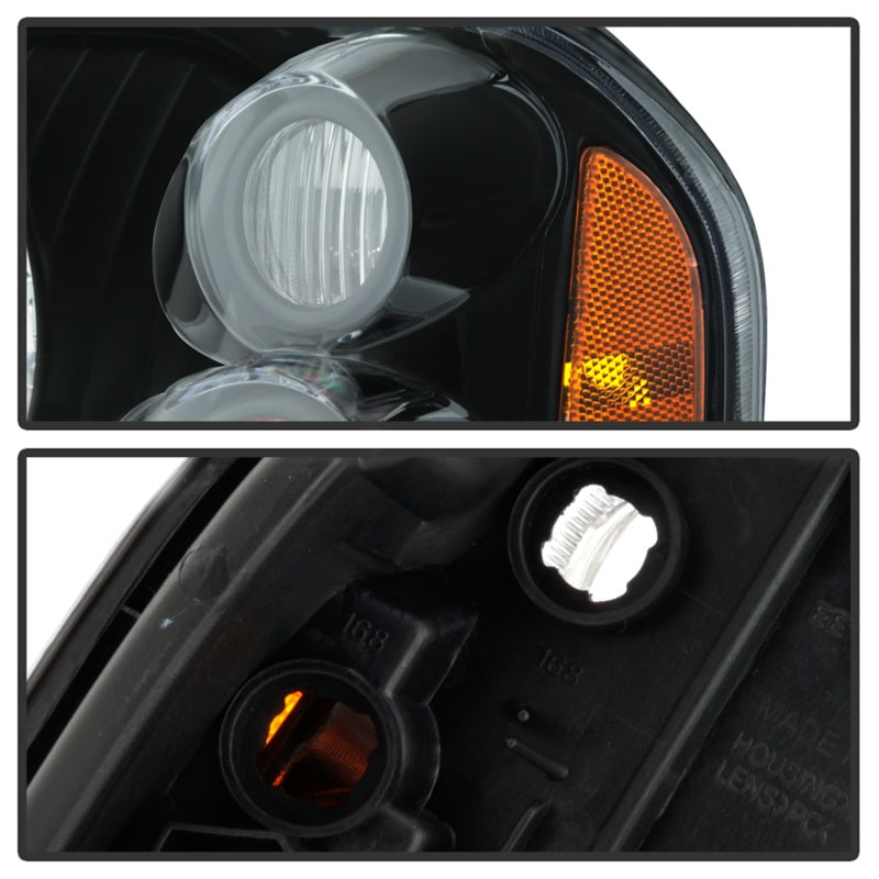 xTune 01-04 Nissan Frontier OEM Headlights - Black (HD-JH-NF01-AM-BK)-SR1 Performance