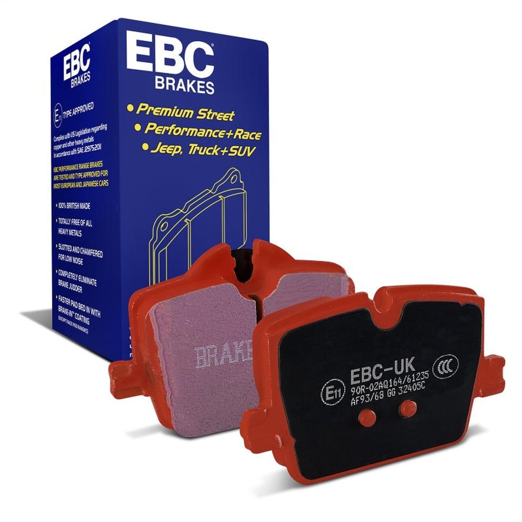 EBC Redstuff Ceramic Low Dust Rear Brake Pads for BMW 330i, Toyota GR Supra – Part Number DP32405C