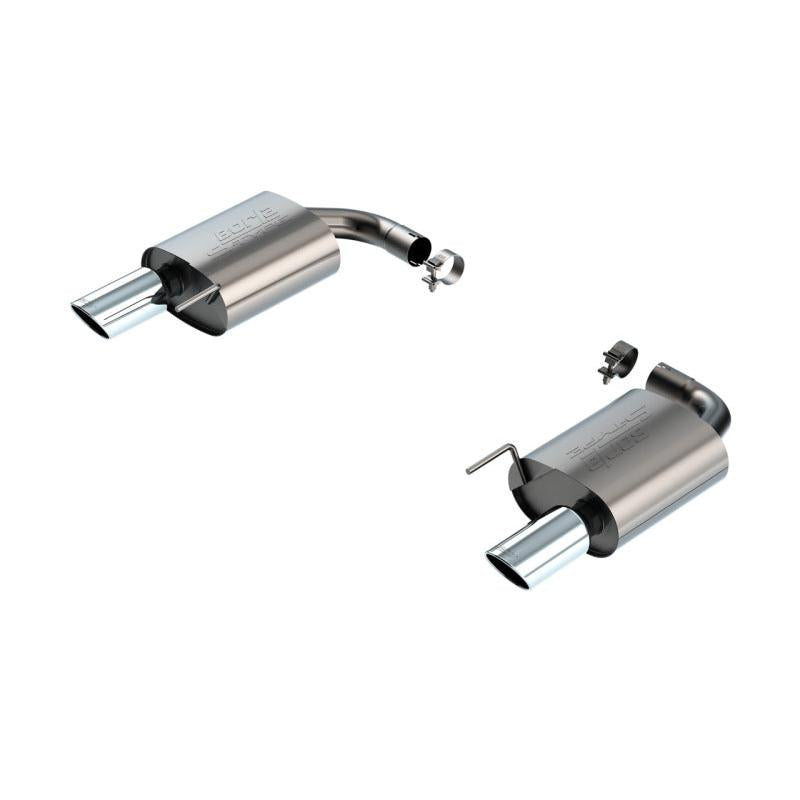 Borla 2024 Ford Mustang GT 5.0L V8 w/o Active Exhaust 2.5in S-Type Axle-Back Exhaust System-SR1 Performance