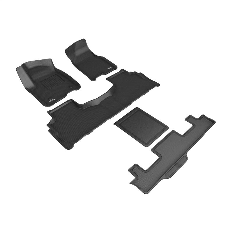 3D Maxpider 21-24 GMC Yukon 7-Seat Kagu Black R1 R2 R3-SR1 Performance