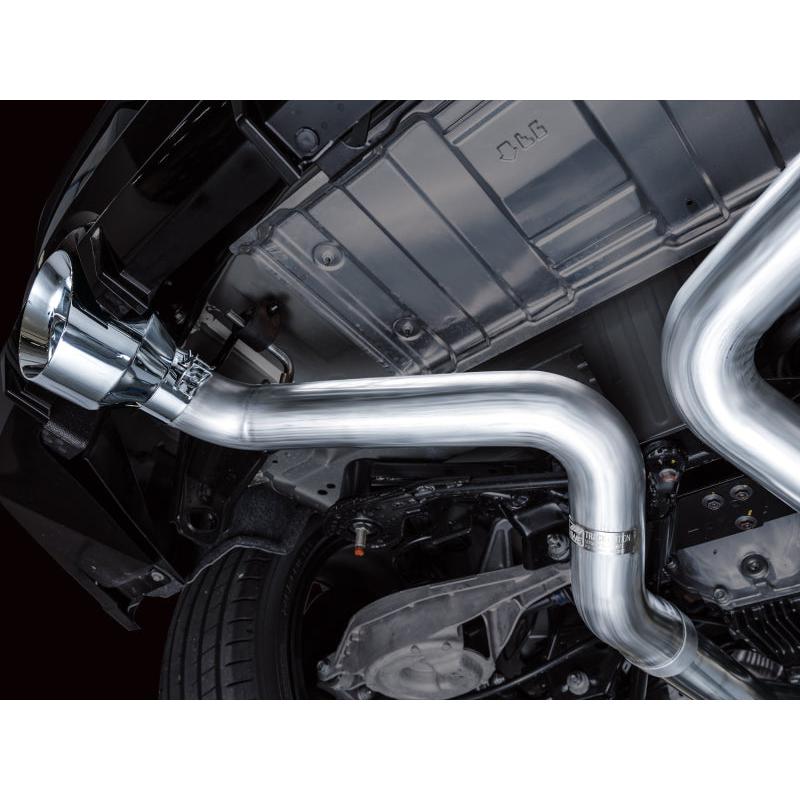 AWE 2023 Nissan Z RZ34 RWD Track Edition Catback Exhaust System w/ Chrome Silver Tips-SR1 Performance
