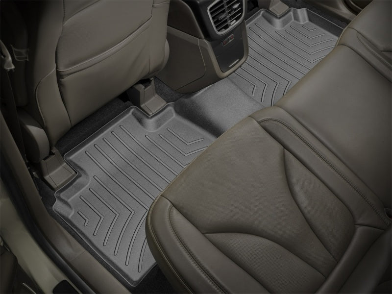 WeatherTech DigitalFit Rear FloorLiner for Lincoln MKX (2016-2018) - Black