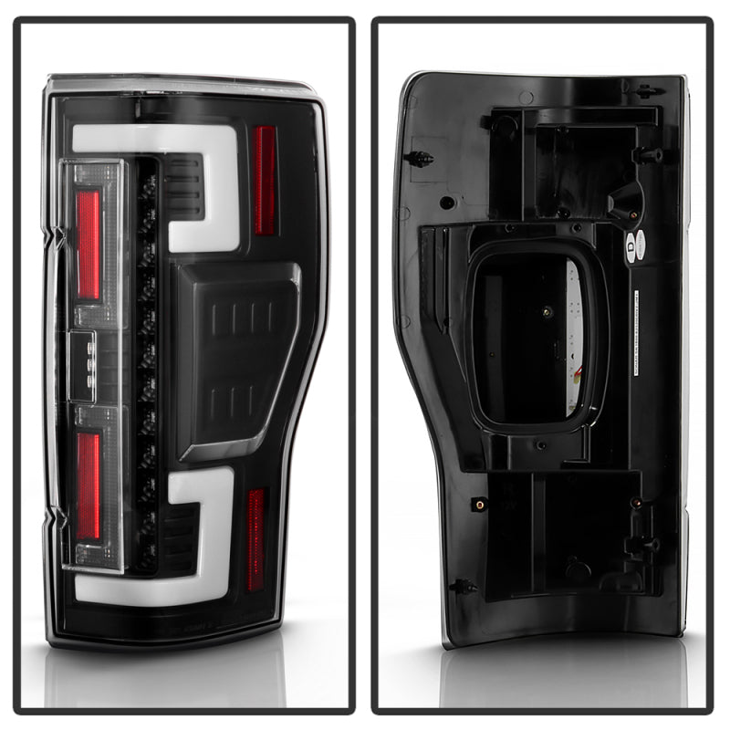 Spyder Apex 20-21 Ford F250 SD (LED Model Only) LED Tail Lights - Black (ALT-YD-FS20LEDBS-LED-BK)-SR1 Performance
