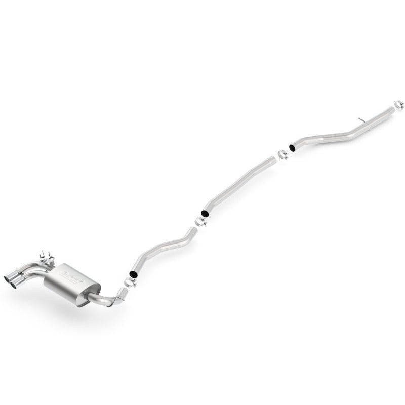 Borla 12-15 BMW 328i Sedan 2.0L AT/MT RWD Dual Left Rear Exit Catback Exhaust-SR1 Performance